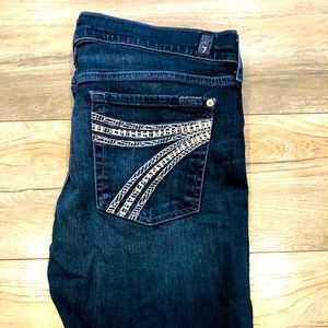Women’s 7 of Mankind jean shorts